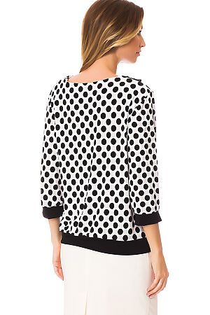 Блуза TUTACHI (Белый/Черный) 135 #65375