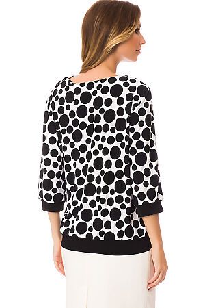 Блуза TUTACHI (Черно-белый) 135 #65376
