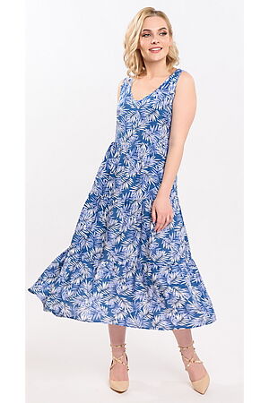 Платье BRASLAVA (Голубой, белый) 5944/03 #655904