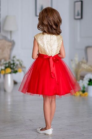 Платье ALOLIKA (Прекраса красный) ПЛ-1947-4 #657693