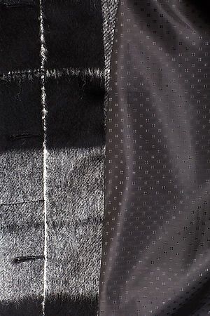 Пальто демисезонное ALUMA (Черно-белый) 017 #65852