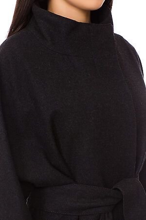 Пальто демисезонное ALUMA (Черно-серый) 017 #65854