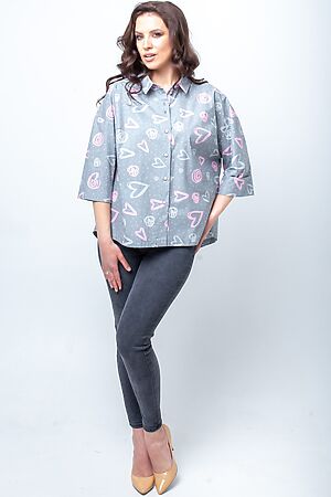 Блуза PRIMA LINEA (Серый) 5387 #658958