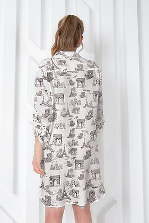 Платье-рубашка VISAVIS (Milk/grey) L000102 #661999