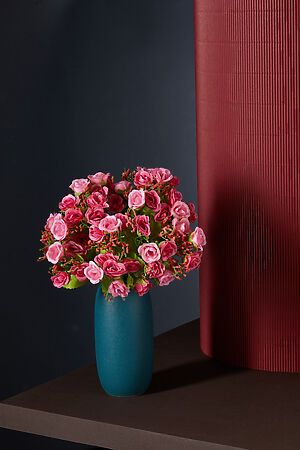 Букет из 3 веток роз "Ванесса" MERSADA (Алый, розовый, зеленый,) 297056 #662292