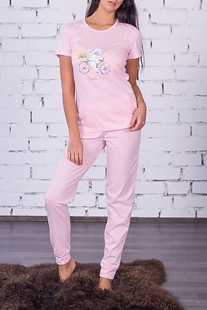 Пижама (футболка+брюки) RAPOSA (Розовый) 079PNK #662840