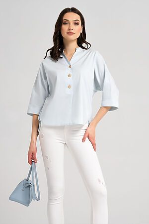 Блуза PANDA (Светло-голубой) 485140P #663964