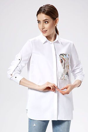 Блуза PANDA (Белый) 478740 #663971