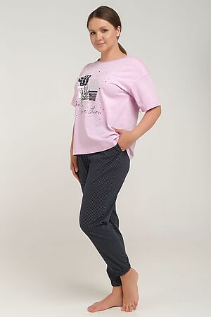 Комплект (футболка+брюки) ODEVAITE (Лиловый) 719-10-221 #665978