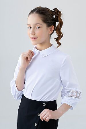 Блуза ALOLIKA (Белый) БЛ-2109-1 #666065