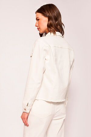 Куртка джинсовая VILATTE (Белый) D51.016 #668907