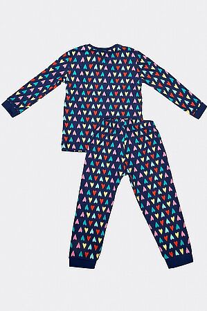 Пижама MARK FORMELLE (Сердечки на синем) 21-9522ПП-2 #669016