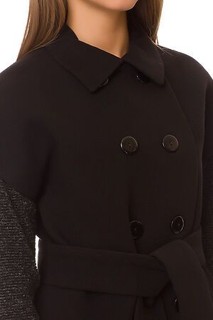 Пальто демисезонное ALUMA (Черный) 3069 #66952