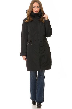 Утепленное пальто DIMMA (Черный) 1803 #67248