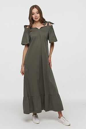 Платье VAY (Темно-оливковый) 211-3667-БХ18 #676794