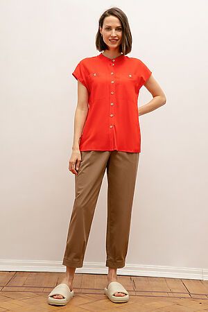 Блуза POMPA (Красный) 1146410or0414 #677384