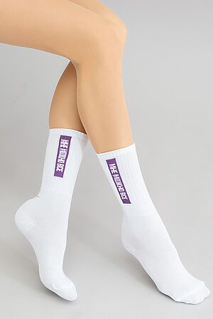 Носки GIULIA (Bianco/violet) #677438