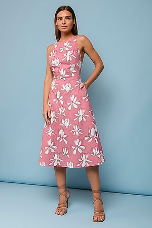 Платье 1001 DRESS (Розовый (цветочный принт)) 0132101-02459PK #677762