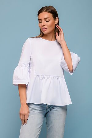 Блуза 1001 DRESS (Белый) 0132107-02465WH #677933