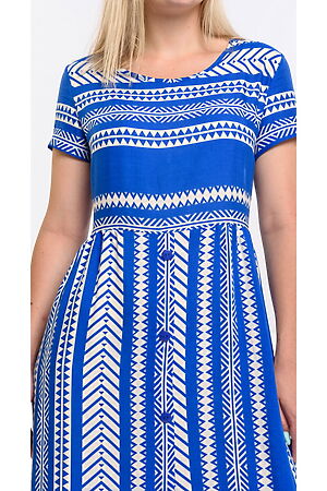 Платье BRASLAVA (Синий, Белый) 5915/33 #679154