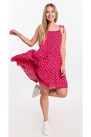 Платье BRASLAVA (Розовый, черный) 5953/01 #679159