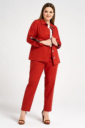 Комплект женский (жакет+брюки) PANDA (Терракотовый) 45020Z #679594