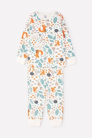 Пижама CROCKID (Осенняя пора на белой лилии) #679651