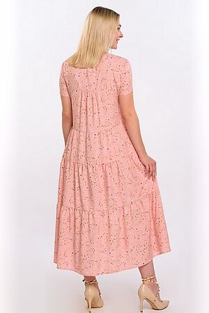 Платье BRASLAVA (Розовый, зеленый) 5827/71 #680626
