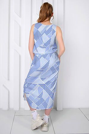 Платье VISAVIS (L.blue/white) D000140 #681310