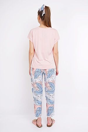 Костюм (футболка+брюки) CLEVER (Розовый/св.голубой) LP21-898/3 #681695