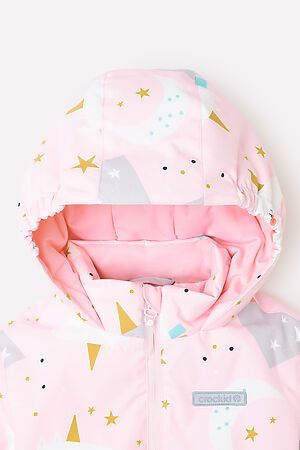 Куртка  CROCKID SALE (Розовый, месяц и единорог) #682344