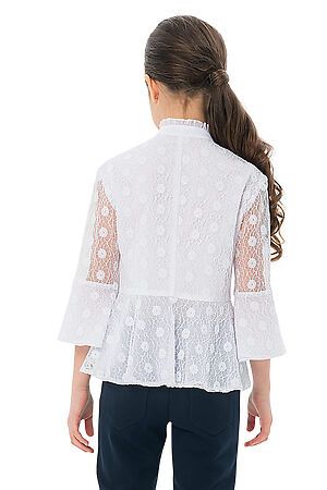 Блуза КАРАМЕЛЛИ (Белый) О74914 #683299