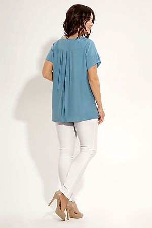 Блуза PANDA (Бело-голубой) 483140 #683573