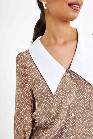 Блуза CALISTA (Бежево-белый) 2-05700561M-660 #685098