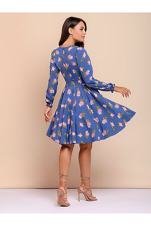 Платье 1001 DRESS (Синий (цветочный принт)) 0122001-01001LC #685823
