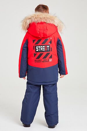 Комплект (Куртка+Полукомбинезон) BATIK (Красный/синий) 446-22з-2 #688340