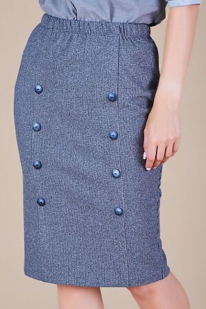 Юбка LIKA DRESS (Синий/серый) 47892 #691597