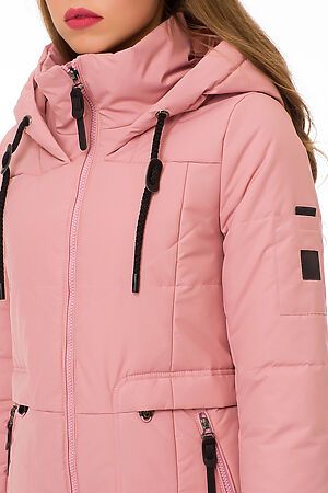 Пальто HOOPS (Розовый) 8996 #69296