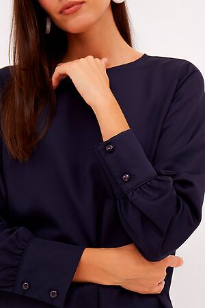 Блуза VITTORIA VICCI (Темно-синий) 1-21-2-1-00-6618 #693611