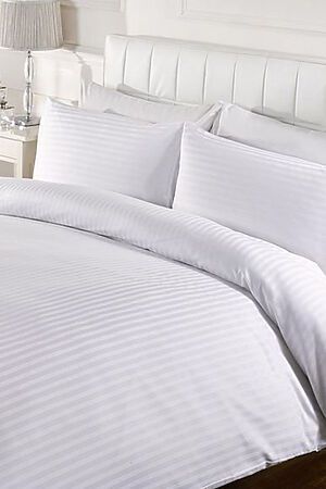 Комплект постельного белья 1,5-спальный AMORE MIO (Белый) 27093 #695020