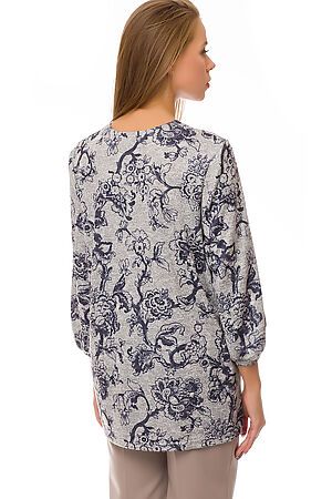 Блуза FIFTYPATES (Серый/цветы) 4-066 #69572