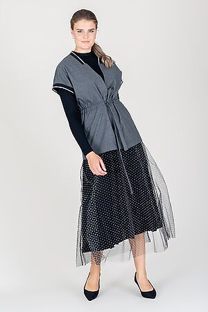 Жилет LIKA DRESS (Серый) 61002 #698632