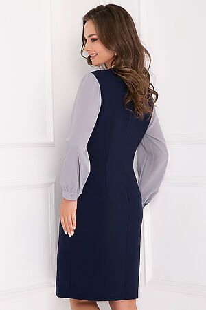 Платье BELLOVERA (Серый, синий) 42П2844 #699595