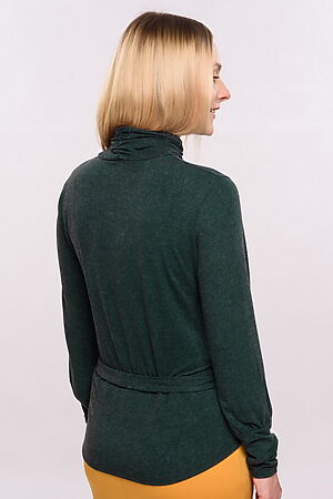 Блуза BRASLAVA (Темно-зеленый) 4043/01 #706044