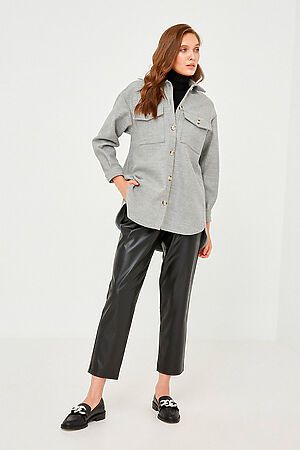 Куртка-рубашка VITTORIA VICCI (Светло-серый) 1-21-1-1-01-6585-2 #706149