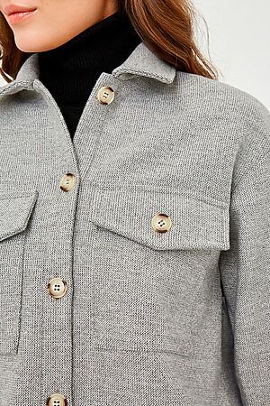 Куртка-рубашка VITTORIA VICCI (Светло-серый) 1-21-1-1-01-6585-2 #706149