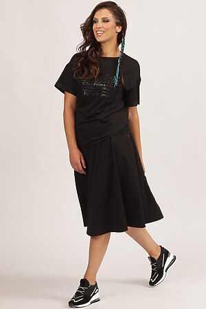 Блуза PRIMA LINEA (Черный) 5513 #706843