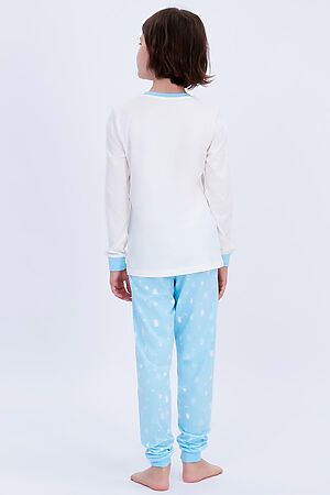 Пижама ELEMENTARNO (Голубой, Молочный) GP 145-007 #707347
