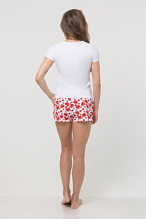 Пижама INFINITY (Белый с красным) 1551015 #708005