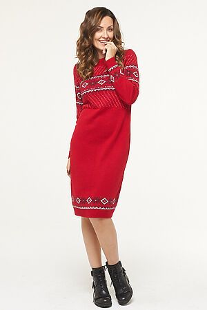 Платье VAY (Красный/т.синий/optik) #709249